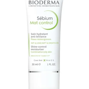 Crema Bioderma Sebium mat control para pieles grasas.